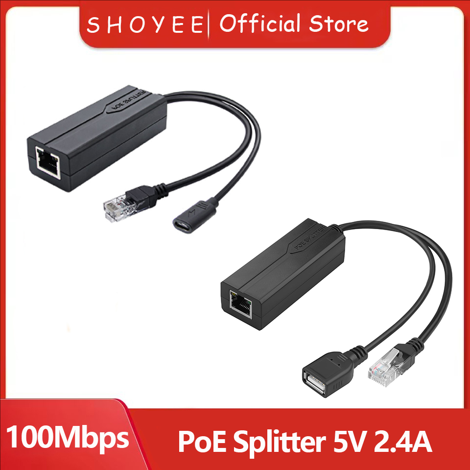 Power Over Ethernet - Répartiteur PoE 5V 2.4A USB Type