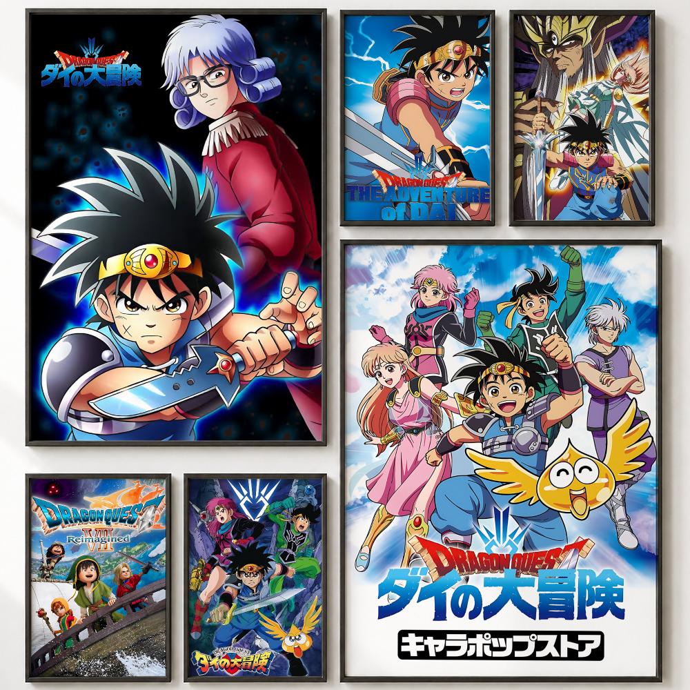 Office Quest - Affiche HD de Dragon Quest RPG,