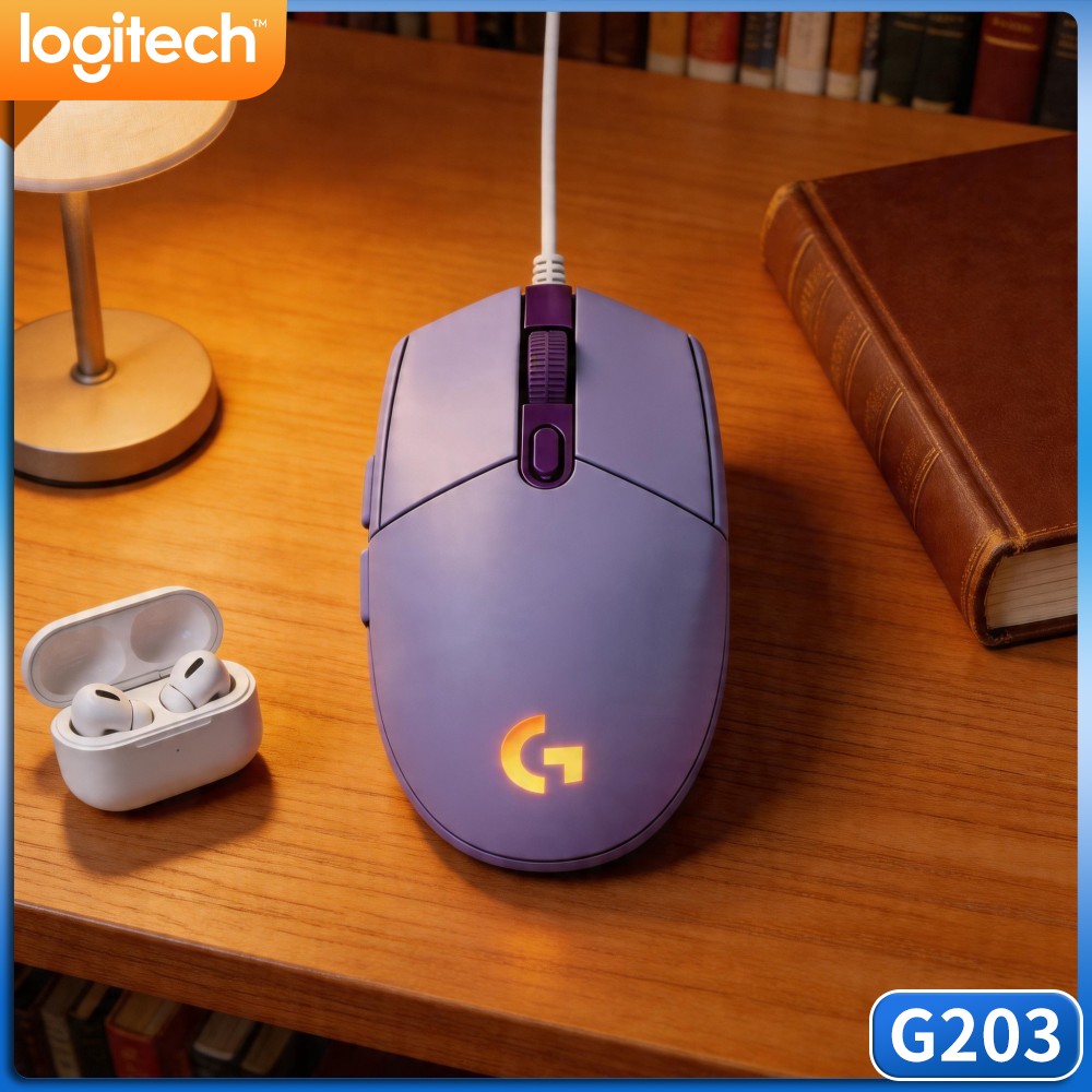 Logitech Mouse G203 - Souris de jeu filaire Logitech G203,
