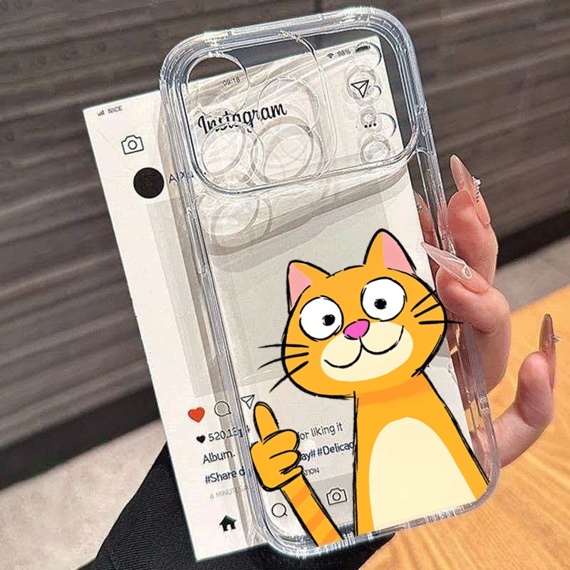 Receipt Printer Thermal - Coque de téléphone mignonne avec chat