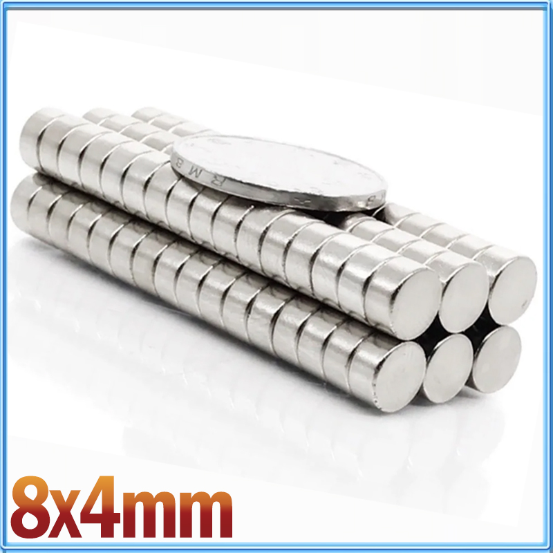 Office Technologies - Aimant rond 8x4mm, 10/50/200/1000 pièces, accessoire