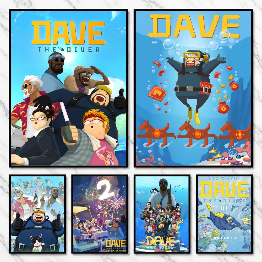 Affiche Dave le plongeur, expl - Office Quest avis et prix