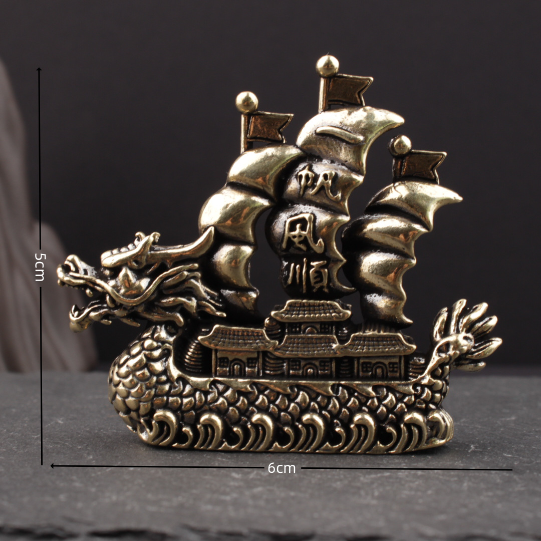 Statue de bateau dragon, décor - Office Technologies avis et prix